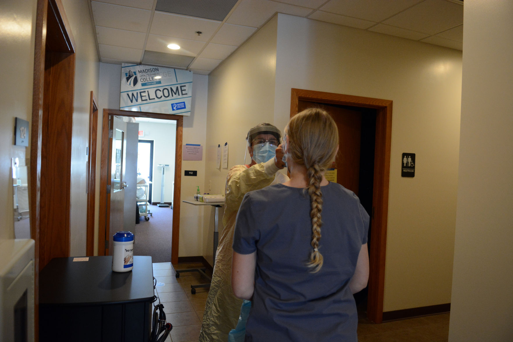 Madison College-Portage nursing assistant lab